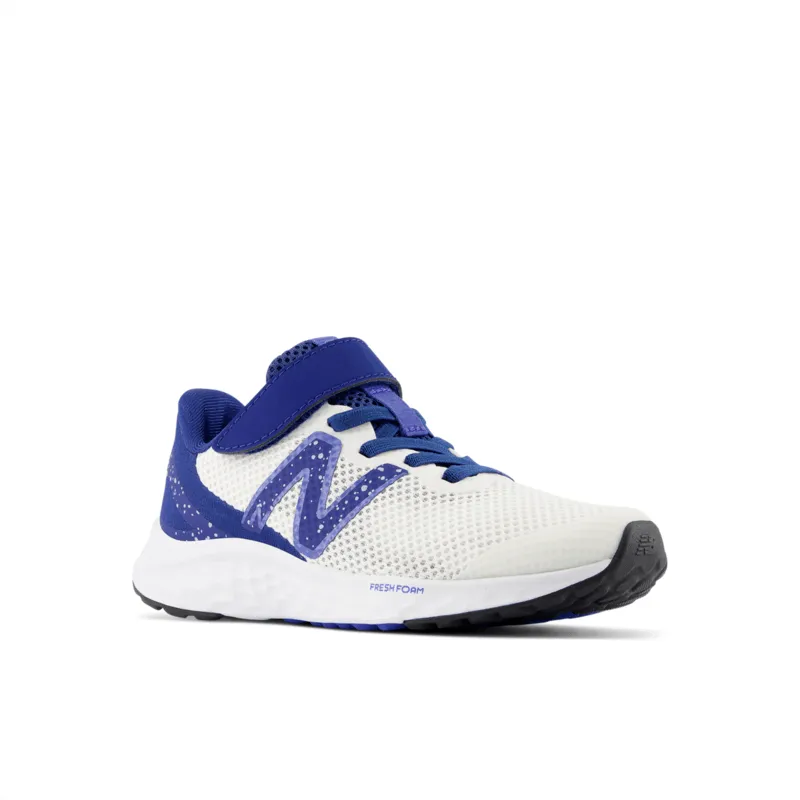 New Balance Youth Fresh Foam Arishi V4 Bungee Lace with Top Strap Shoe - PAARIWN4 (X-Wide)