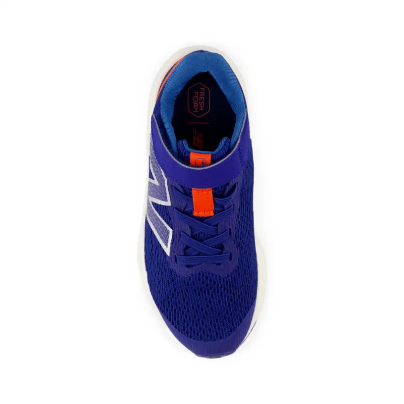 New Balance Youth Fresh Foam Arishi V4 Bungee Lace with Top Strap Shoe - PAARIYN4 (X-Wide)