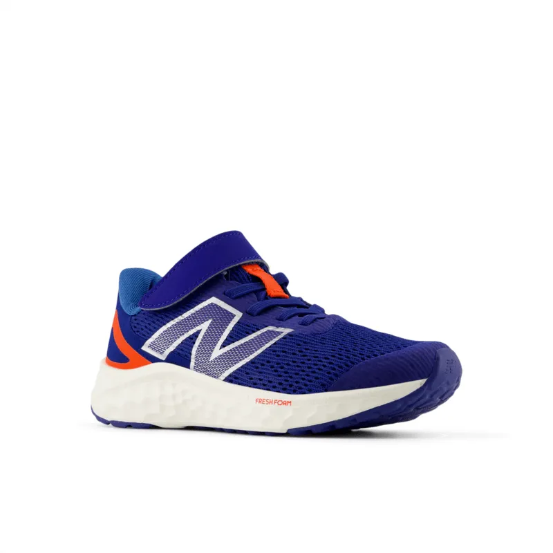 New Balance Youth Fresh Foam Arishi V4 Bungee Lace with Top Strap Shoe - PAARIYN4 (X-Wide)