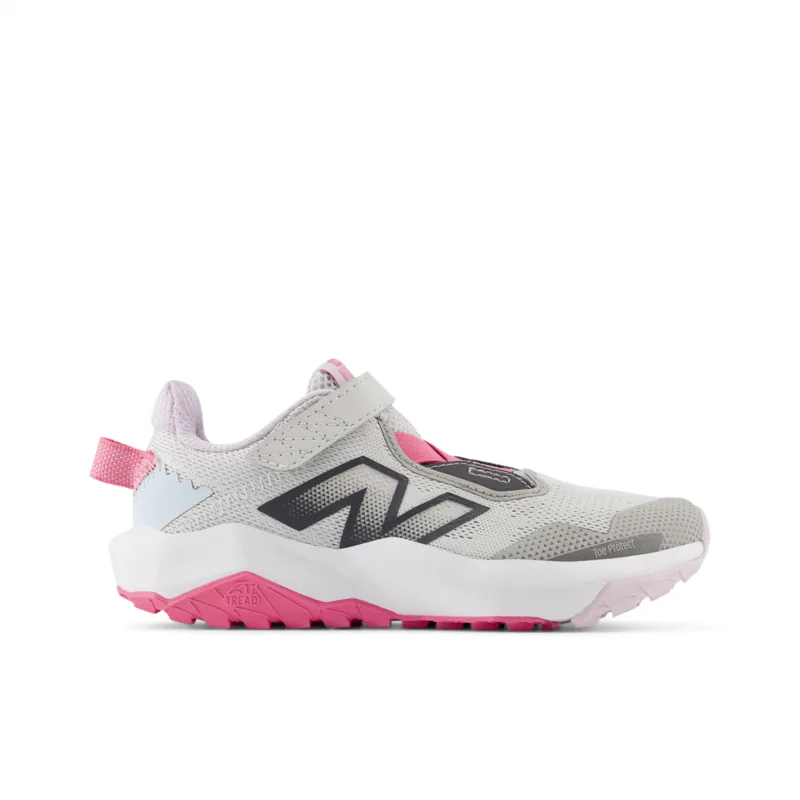 New Balance Youth Girls DynaSoft Nitrel V6 Bungee Lace with Top Strap Shoe - PANTRLG6