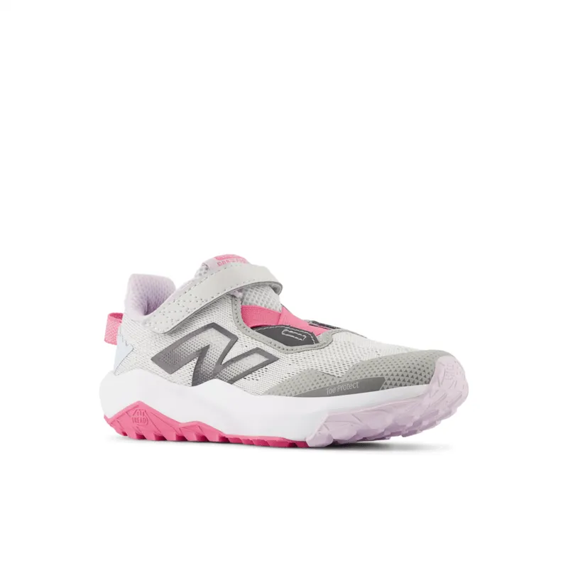 New Balance Youth Girls DynaSoft Nitrel V6 Bungee Lace with Top Strap Shoe - PANTRLG6