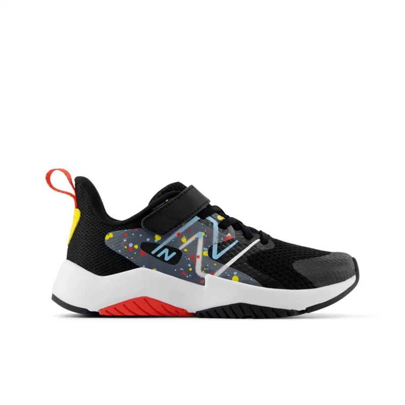 New Balance Youth Rave Run V2 Bungee Lace with Top Strap Shoe - YTRAVHB2 (X-Wide)