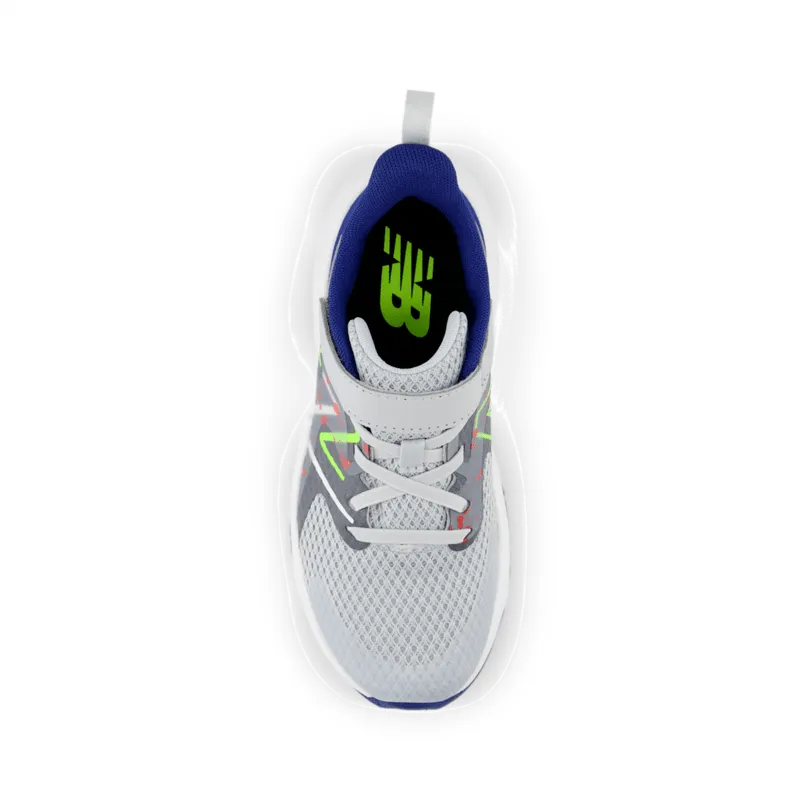 New Balance Youth Rave Run V2 Bungee Lace with Top Strap Shoe - YTRAVKG2 (Wide)