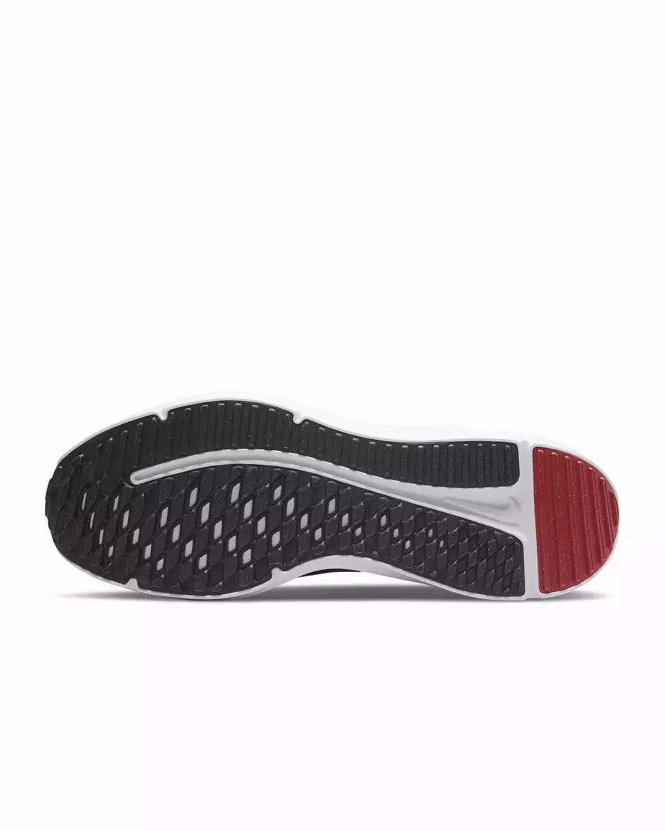 NIKE MEN'S DOWNSHIFTER 12 BLACK/RED SHOE