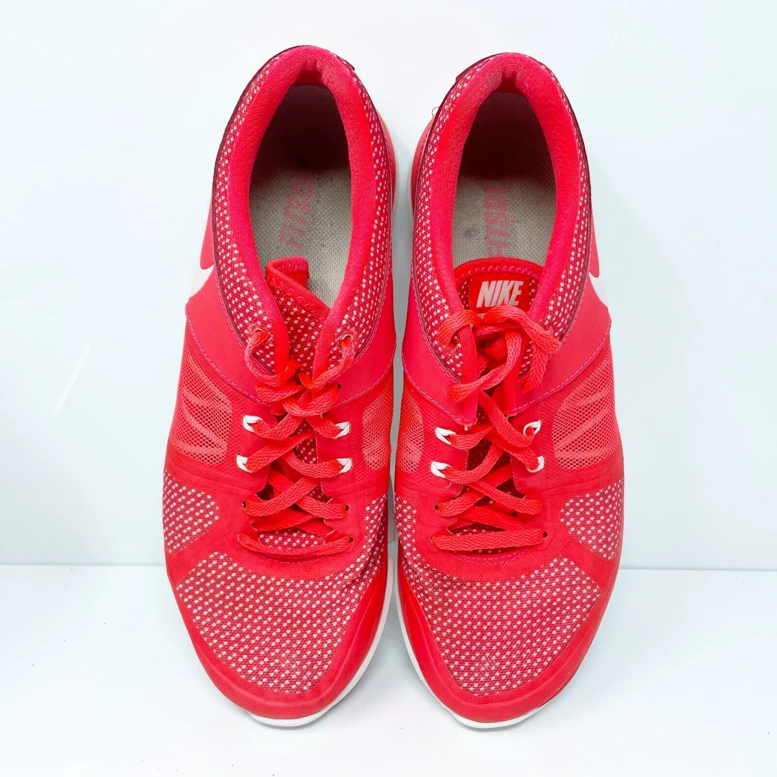 Nike Womens Flex 2014 Run 644477-601 Red Running Shoes Sneakers Size 9