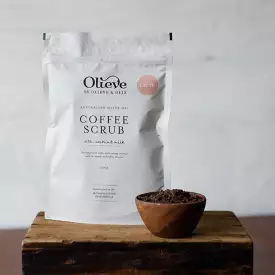 Olieve and Olie Latte Coffee Scrub