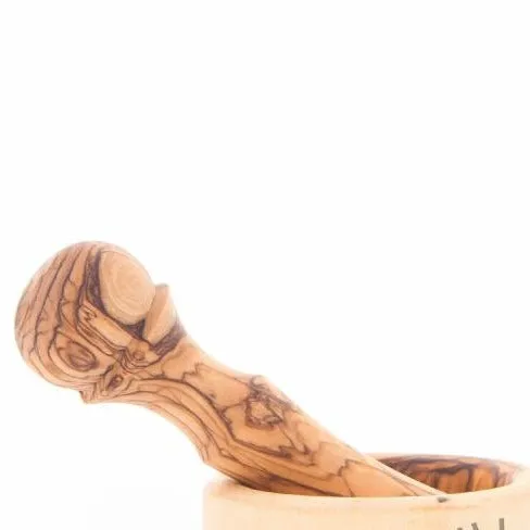 Olive Wood Mortar and Pestle