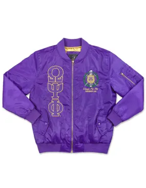 Omega Psi Phi-Bomber Jacket