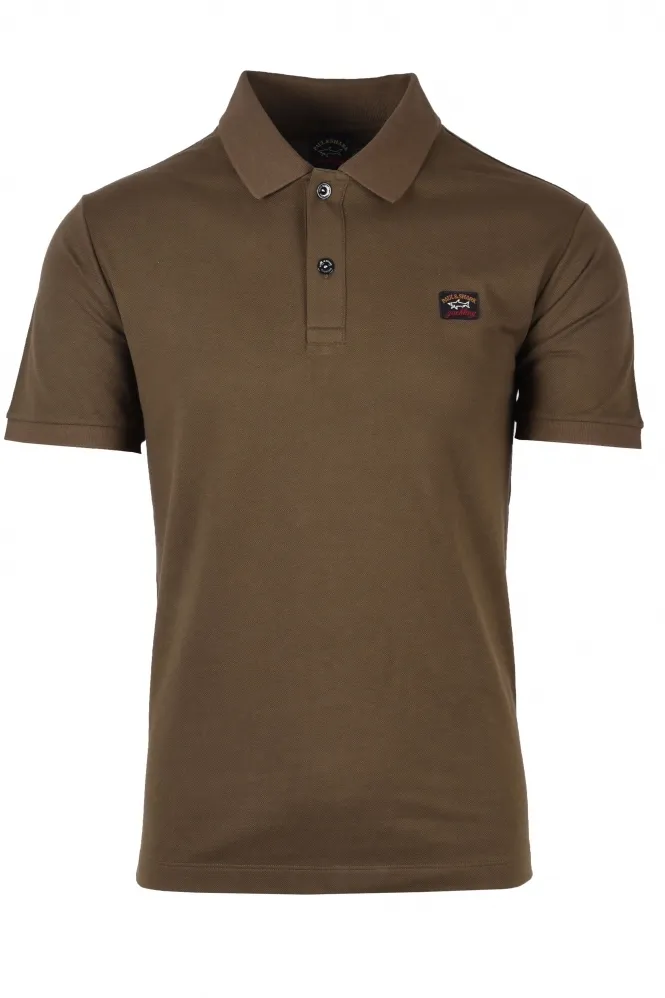 Paul And Shark Polo Shirt Olive