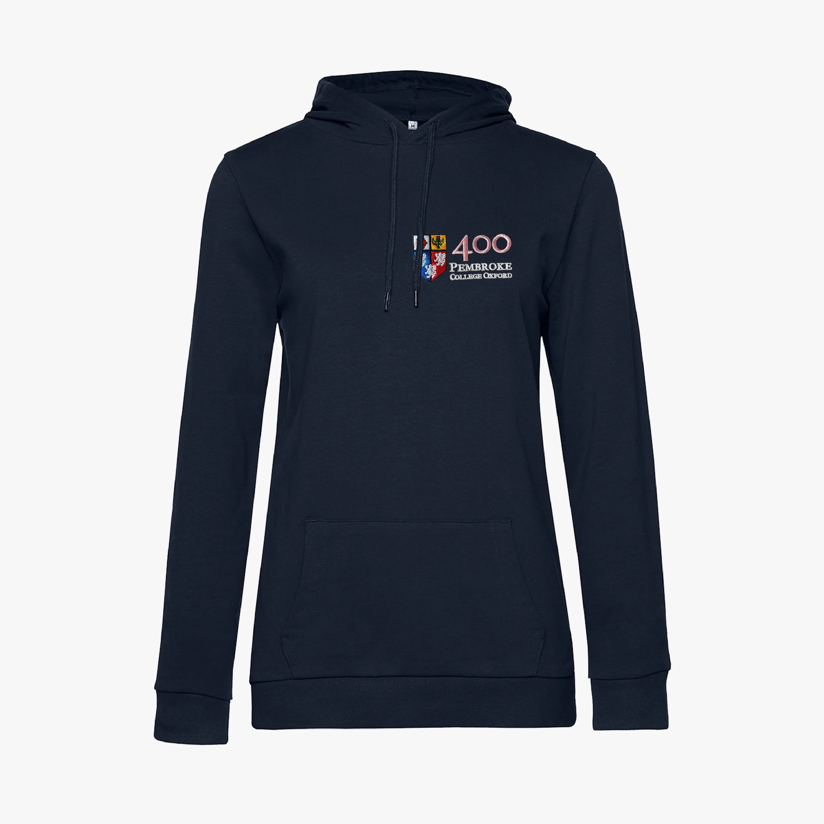 Pembroke 400th Anniversary Organic Ladies Hoodie