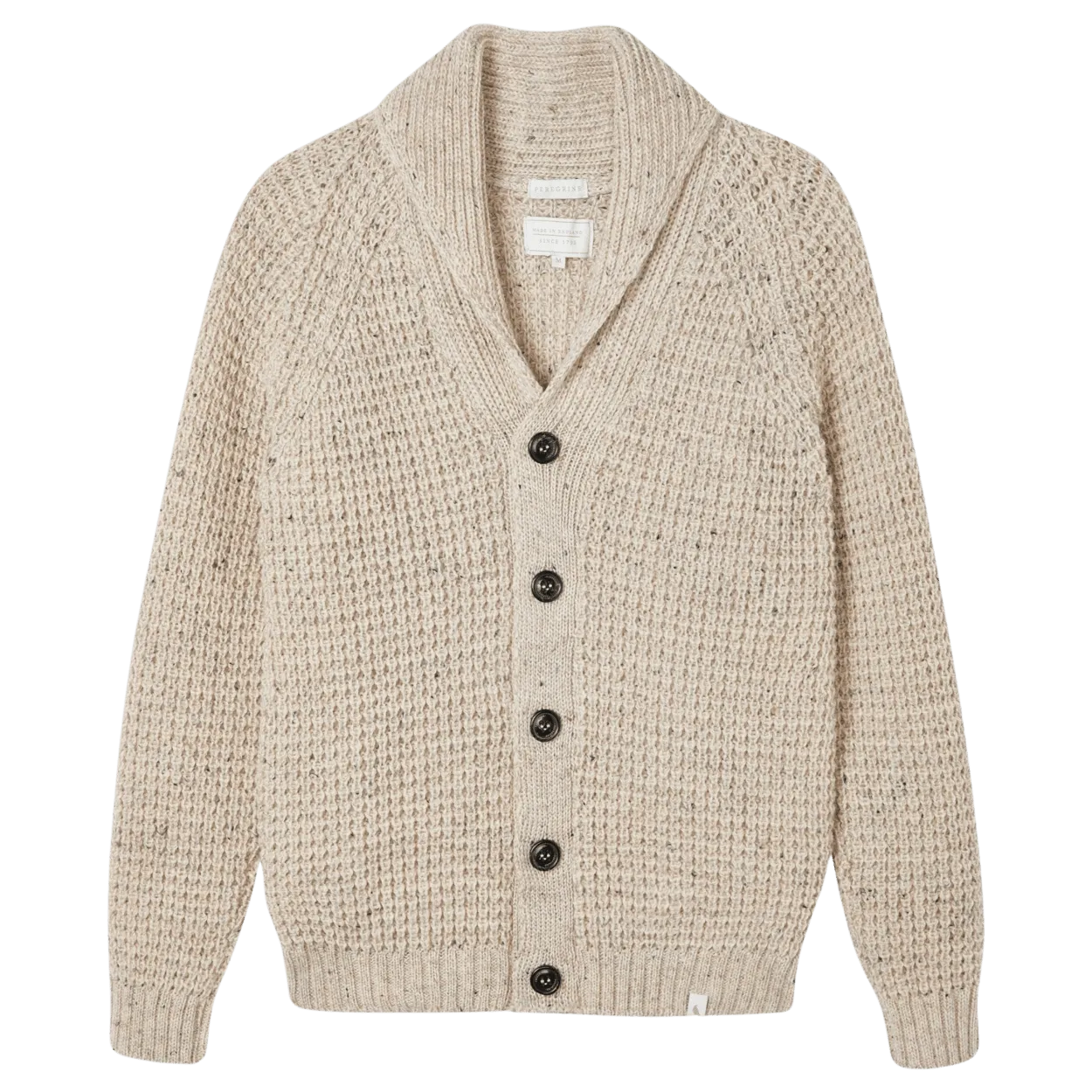 Peregrine Waffle Shawl Cardigan