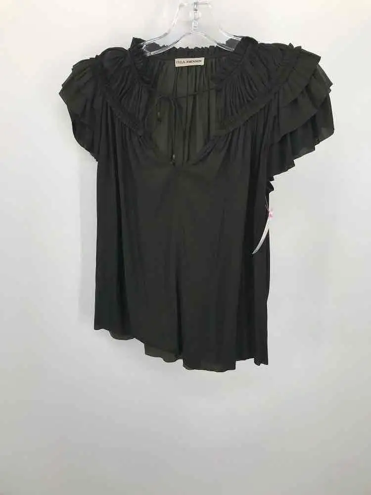 Pre-Owned Ulla Johnson Green Size 0 Blouse