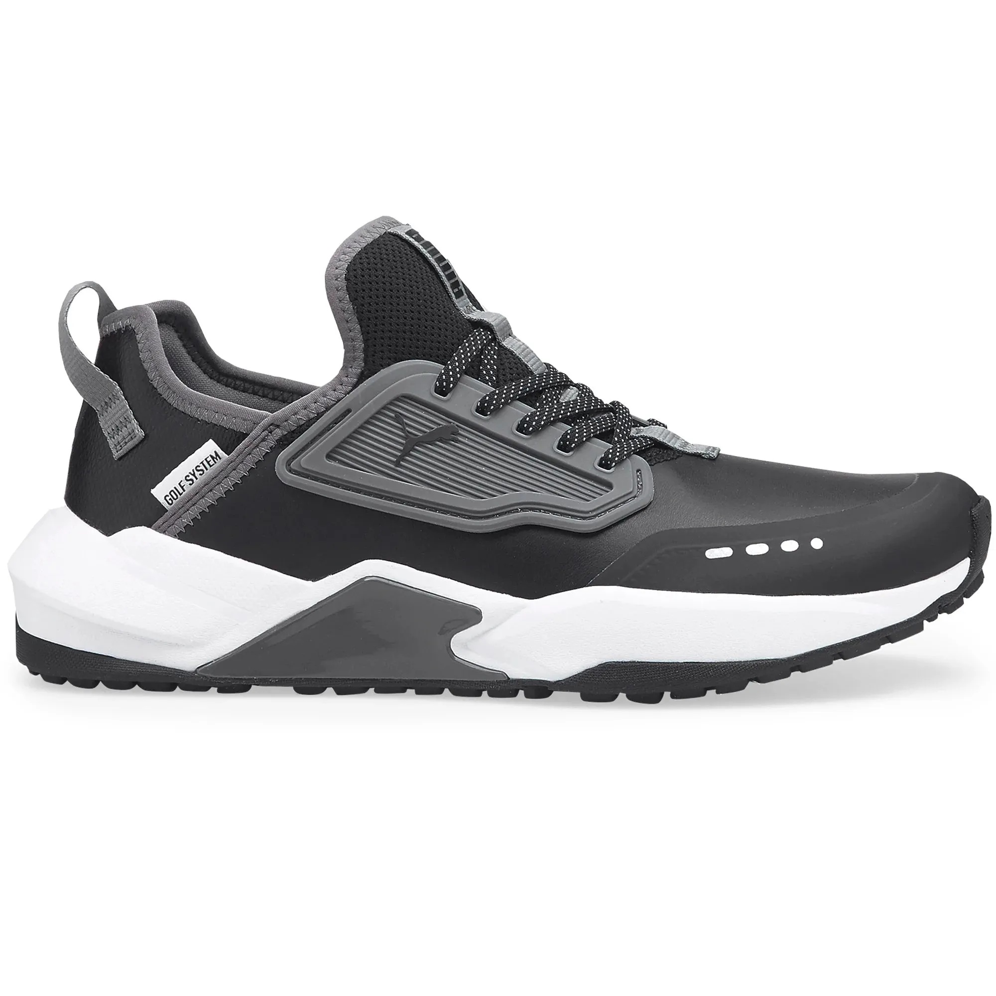 Puma GS One Golf Shoe Black/Quiet Shade/Black 195405 02