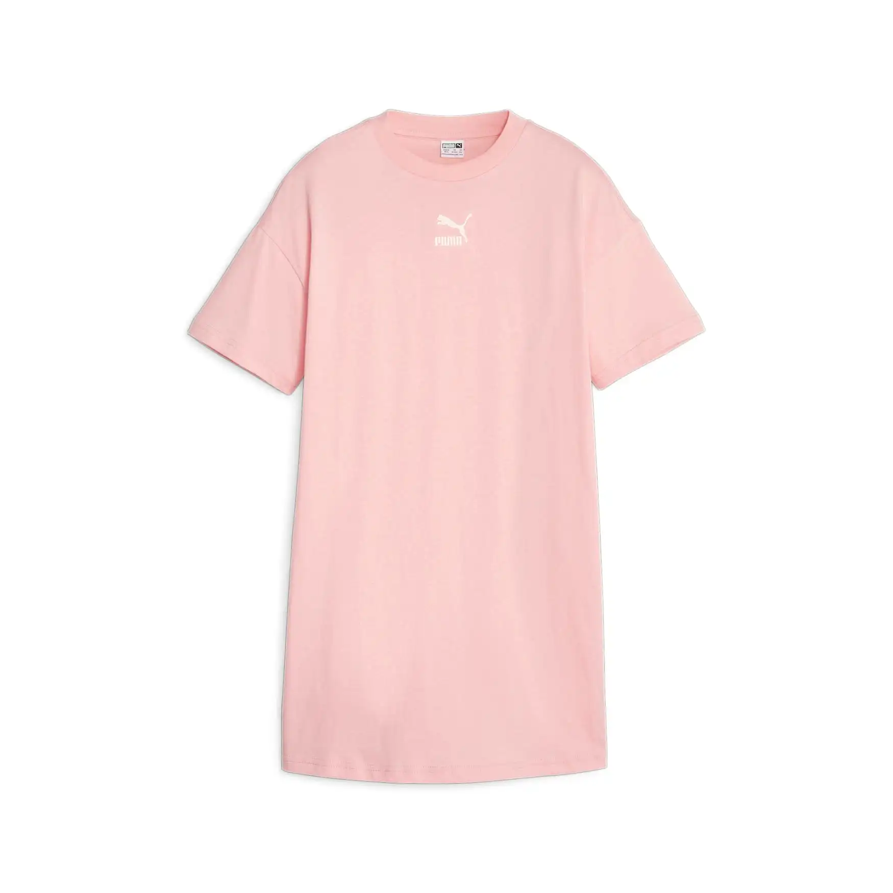 PUMA JUNIOR CLASSICS PINK TEE DRESS