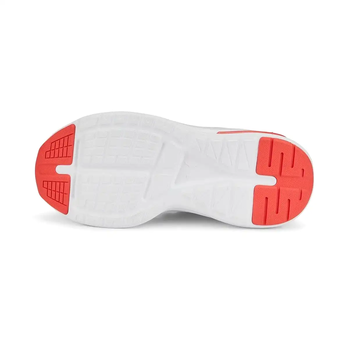 PUMA JUNIOR SOFTRIDE ENZO EVO WHITE/RED SHOE