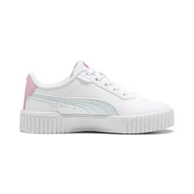 PUMA KIDS CARINA 2.0 WHITE/PINK SHOES