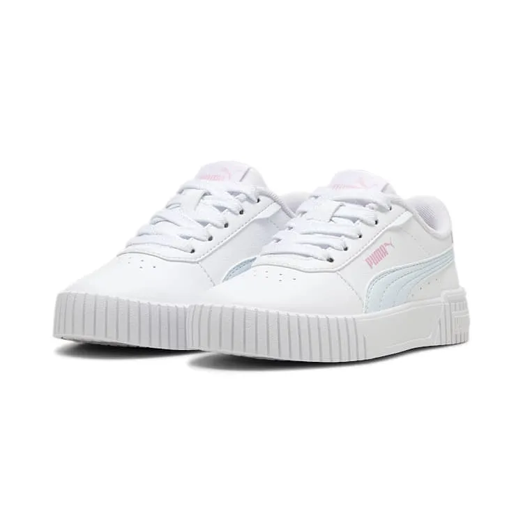 PUMA KIDS CARINA 2.0 WHITE/PINK SHOES