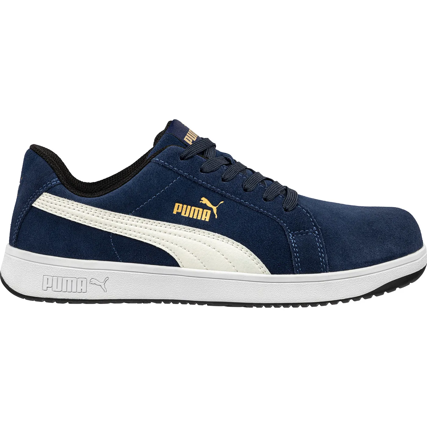 Puma Safety Iconic Suede Men's Fiberglass Toe Electrical Hazard Athletic Work Shoe