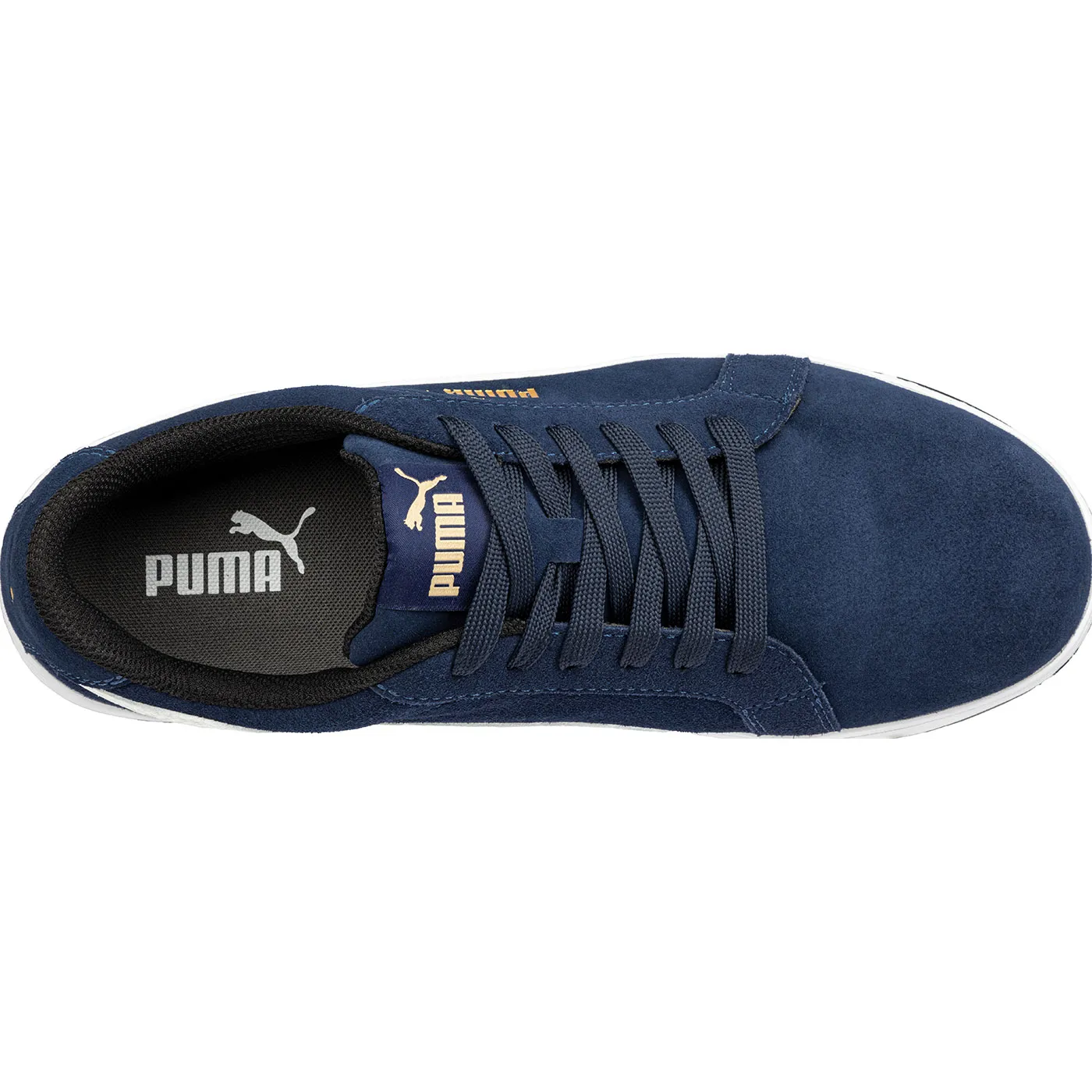 Puma Safety Iconic Suede Men's Fiberglass Toe Electrical Hazard Athletic Work Shoe