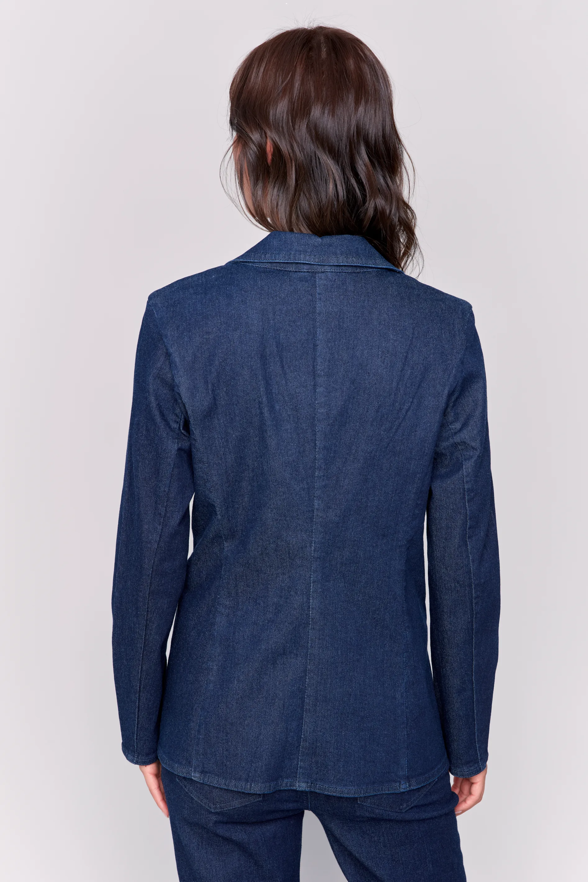 Raw Denim Dressy Jacket