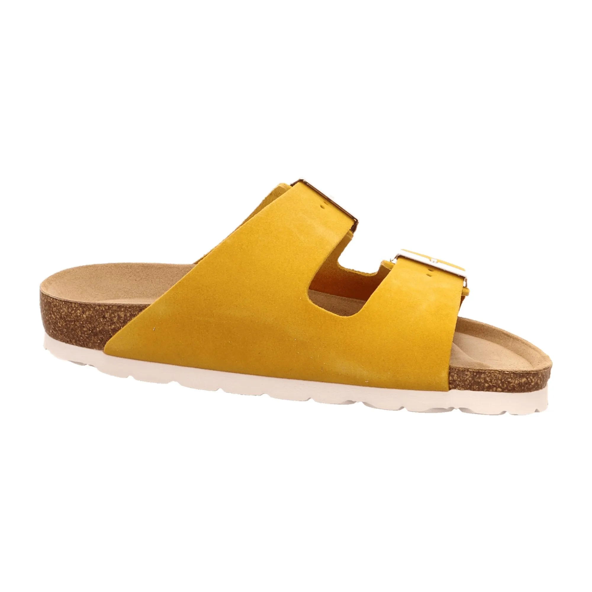 Rohde Alba Women's Yellow Trendy Slide Sandals with Adjustable Straps