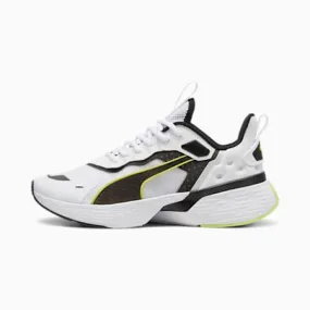 Softride Sway Unisex Running Shoe | PUMA White-PUMA Black-Lime Pow | PUMA Shop All Puma | PUMA 