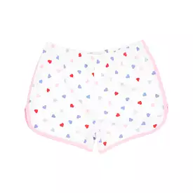 The Beaufort Bonnet Company - Happy Hearts Pier Party Pink Cheryl Shorts