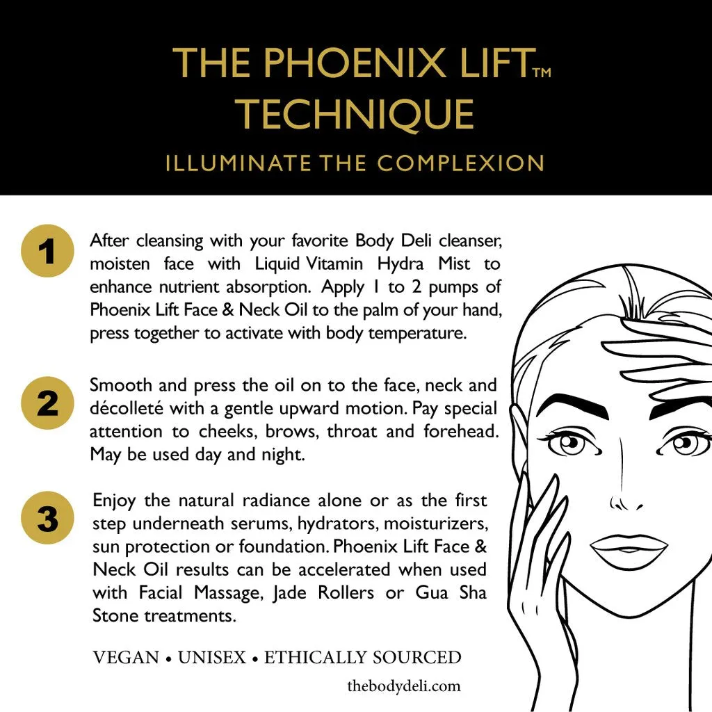 THE BODY DELI Phoenix Lift Face and Neck Oil