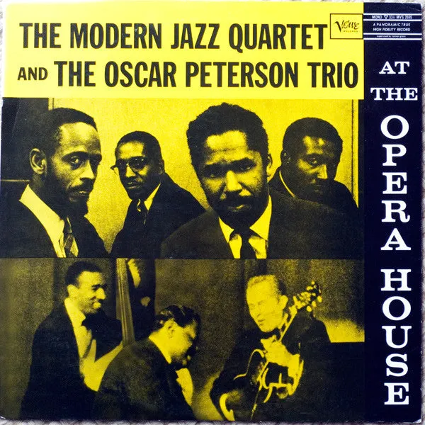 The Modern Jazz Quartet And The Oscar Peterson Trio ~ At The Opera House