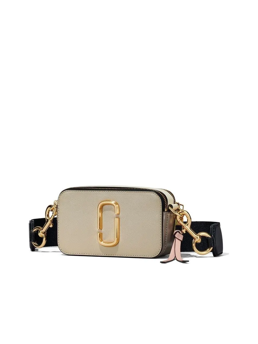 The Snapshot Leather Crossbody Bag